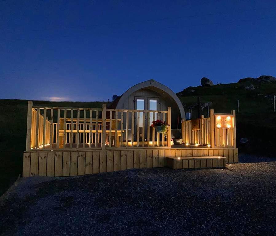 Meall Ard Self Catering Pod - Isle Of South Uist Pollachara Exteriör bild